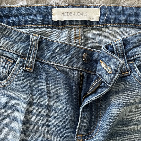 Hidden Low Rise Ripped Jeans - Picture 2 of 5